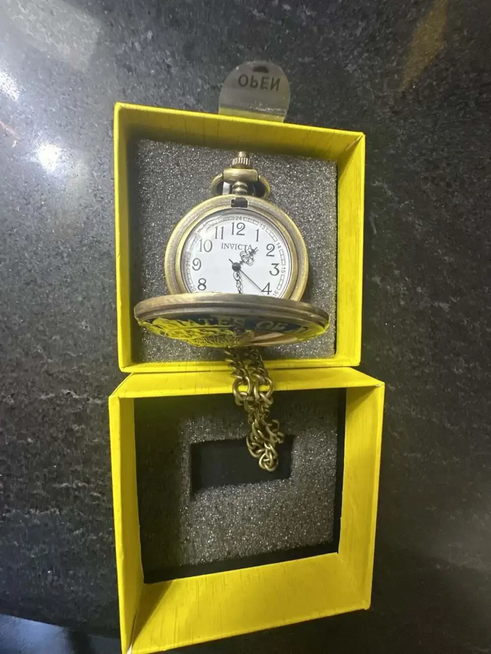 Invicta Vintage Series USA Eagle Pocket Watch